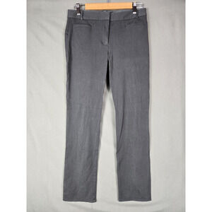 J Crew Lexie Stretch Ankle Pants Gray Minimalist Classic Career Corpcore Size 6R